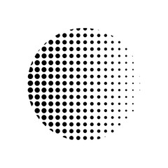 Halftone Geometric Shape