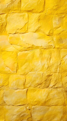 Yellow stone wall texture background