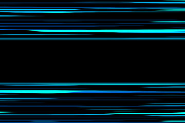 speed line blue color on black background for anime