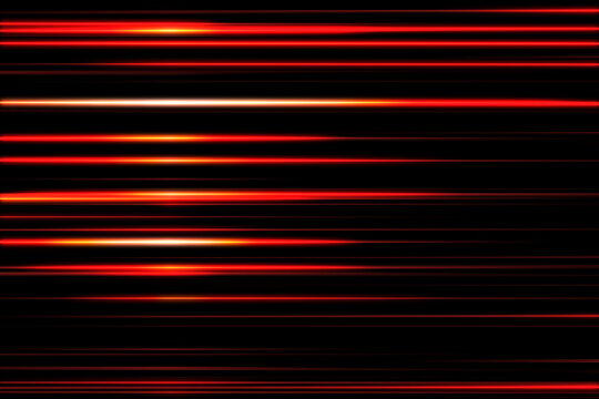 speed line red color on black background for anime