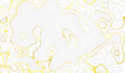 Twisted white-gold gradient liquid blur abstract backgrounds