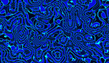 Twisted blue gradient liquid blur abstract backgrounds