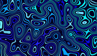 Twisted blue gradient liquid blur abstract backgrounds