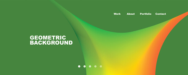 Round shapes and circles geometric abstract background. Vector Illustration For Wallpaper, Banner, Background, Card, Book Illustration, landing page