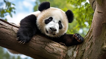 Obraz premium Unique Charm: Adorable Pandas