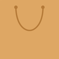 skin Shopping bag outline icon. linear style sign for mobile concept and web design. Paper bag simple icon. Symbol, logo. Pixel perfect graphics, isolated on white background.