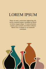 Stylish Abstract Geometric Decorative Painting Background