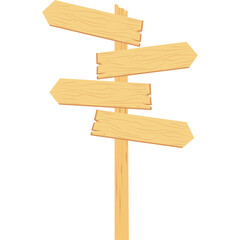 Wooden Board Direction