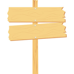 Wooden Board Sign