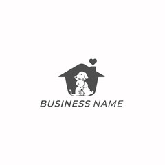 design logo creative home and pet care