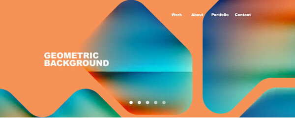 Composition of trendy minimalist geometric elements abstract background. Vector Illustration For Wallpaper, Banner, Background, Card, Book Illustration, landing page