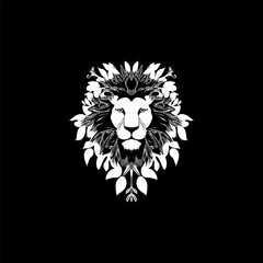 Luxe Wilderness Majestic Lion logo Crest