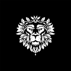 Natural Beauty Majestic Lion Crest