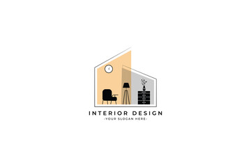 furniture interior logo real estate design illustration © ASIA