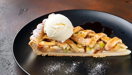 ice cream dessert, wallpaper 