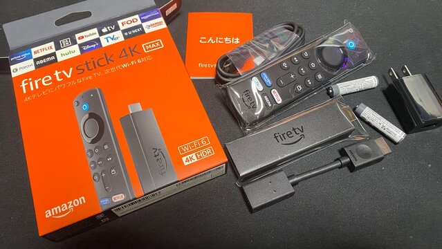 Unboxing Fire TV Stick 4K Max. Amazon Alexa device.
