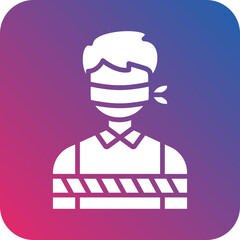 Vector Design Hostage Icon Style