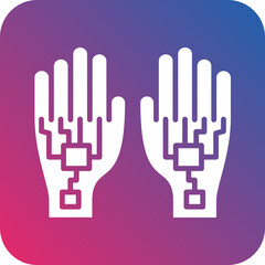 Vector Design Wired Gloves Icon Style