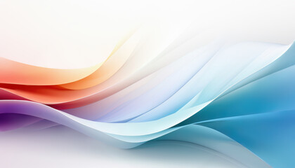 Gentle Abstract Background in Pastel Colors