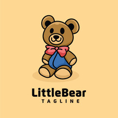 Little Bear Logo Design
