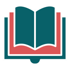 Vector Design Open Book Icon Style