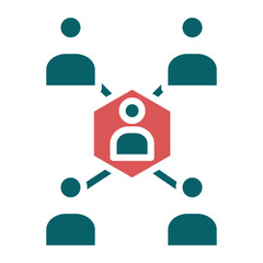 Vector Design Networking Icon Style