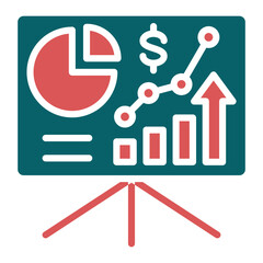 Vector Design Presentation Icon Style