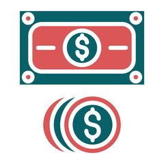 Vector Design Currency Icon Style