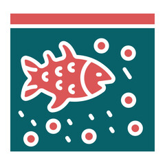 Vector Design Aquarium Icon Style