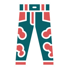 Vector Design Pants Icon Style