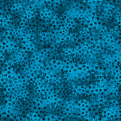 Vector holiday texture, seamless winter pattern with pretty snowflakes