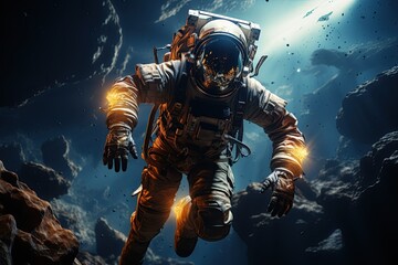 Astronaut - Elements of this Image. Generated with AI