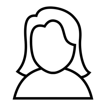 recommend clip art: Avatar user outline icon