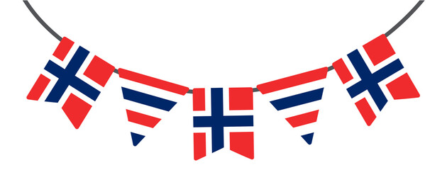 Norway Decor Flag