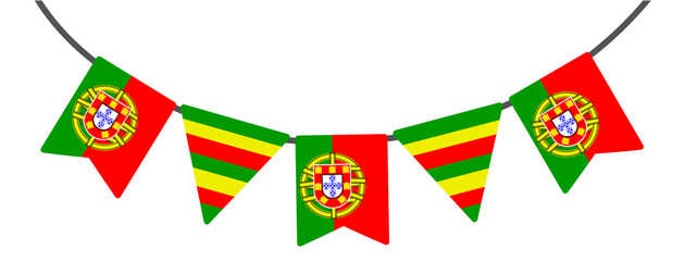 Portugal Decor Flag