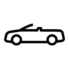 Obraz premium Car line icon