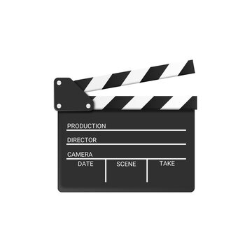 Realistic movie clapper slapstick