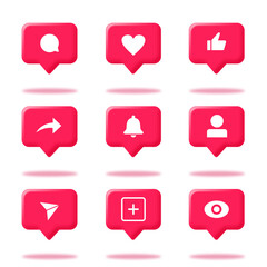 bubble set icons and notifications