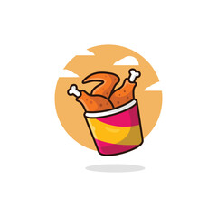 Fried Chicken Logo Design