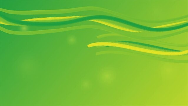 green lime 3d liquid flow animated background