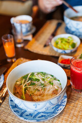 Pho Bo Vietnamese noodle soup
