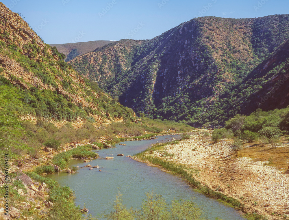 Poster The Groot River Gorge in Baviaanskloof