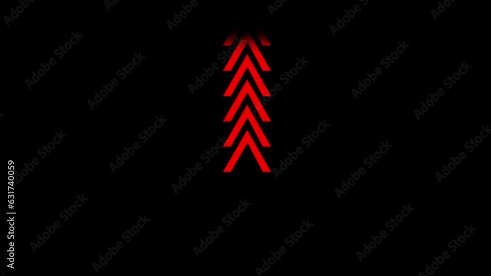 Aufkleber abstract beautiful arrow line loading animation, loading icon , processing ,downloading , glowing ,c