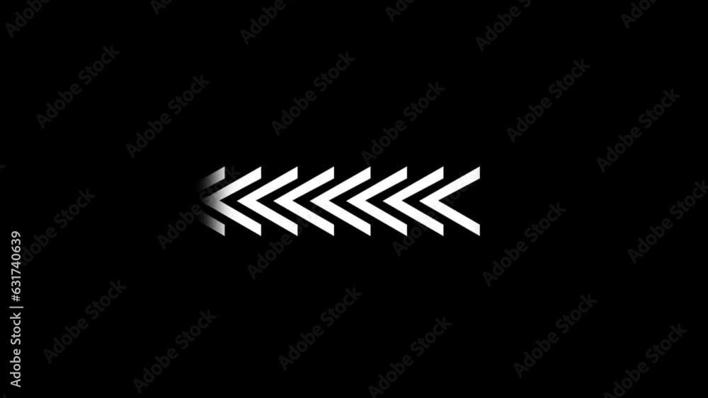 Poster abstract beautiful arrow line loading animation.