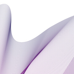 Abstract background with lines on transparent background