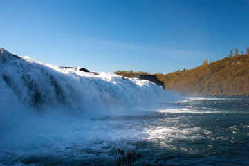 Faxafoss a wide, scenic cascade on the Tungufljót River