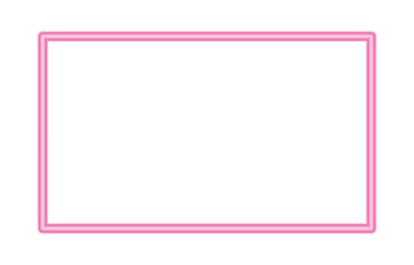 Pink frame on transparent background