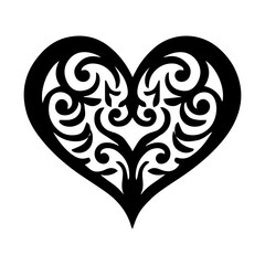 heart with elements