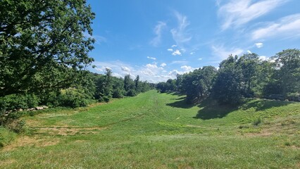 Blick auf die Rehwiese 