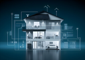 Modern smart home systems of smart building